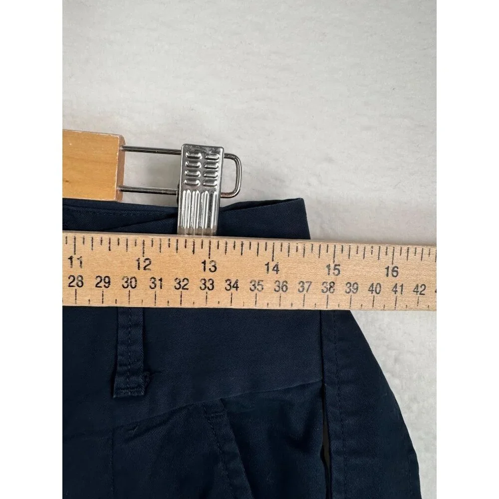 Polo Ralph Lauren High waist Pleated chino pants belted‎ navy 90s office sz 4